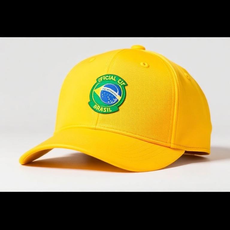 Boné CBF Oficial Aba Curva